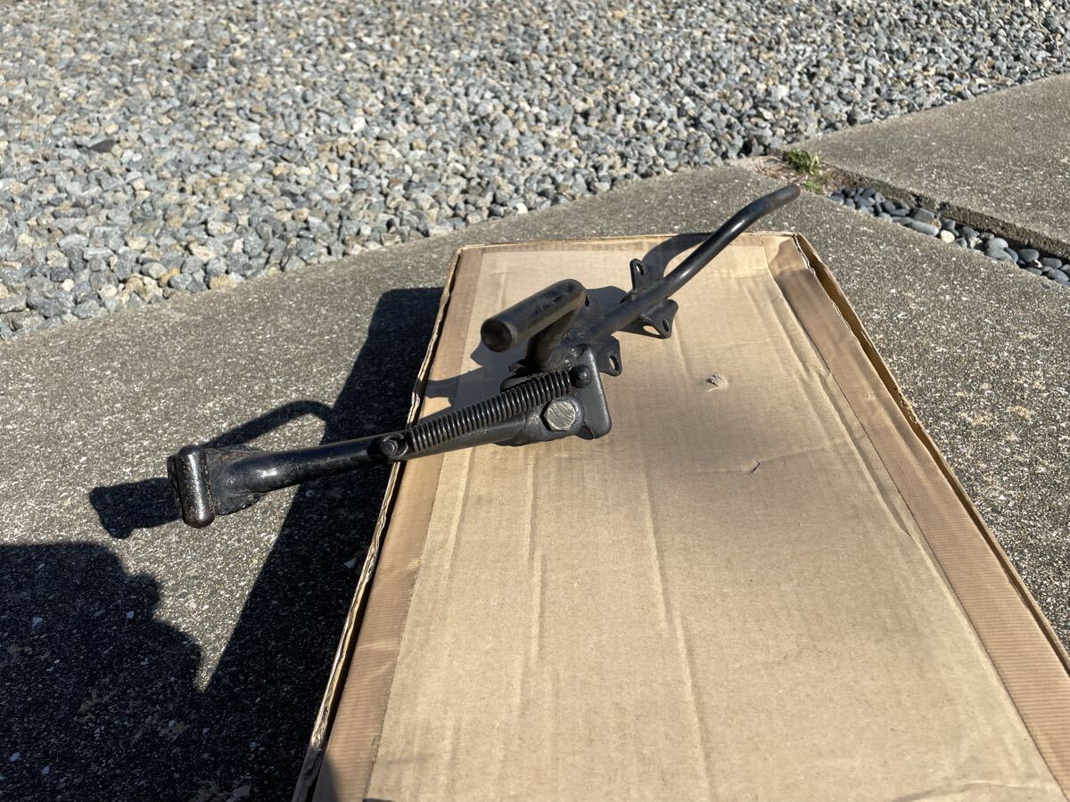 ホンダ純正カブ用ステップ　サイドスタンド付_画像5