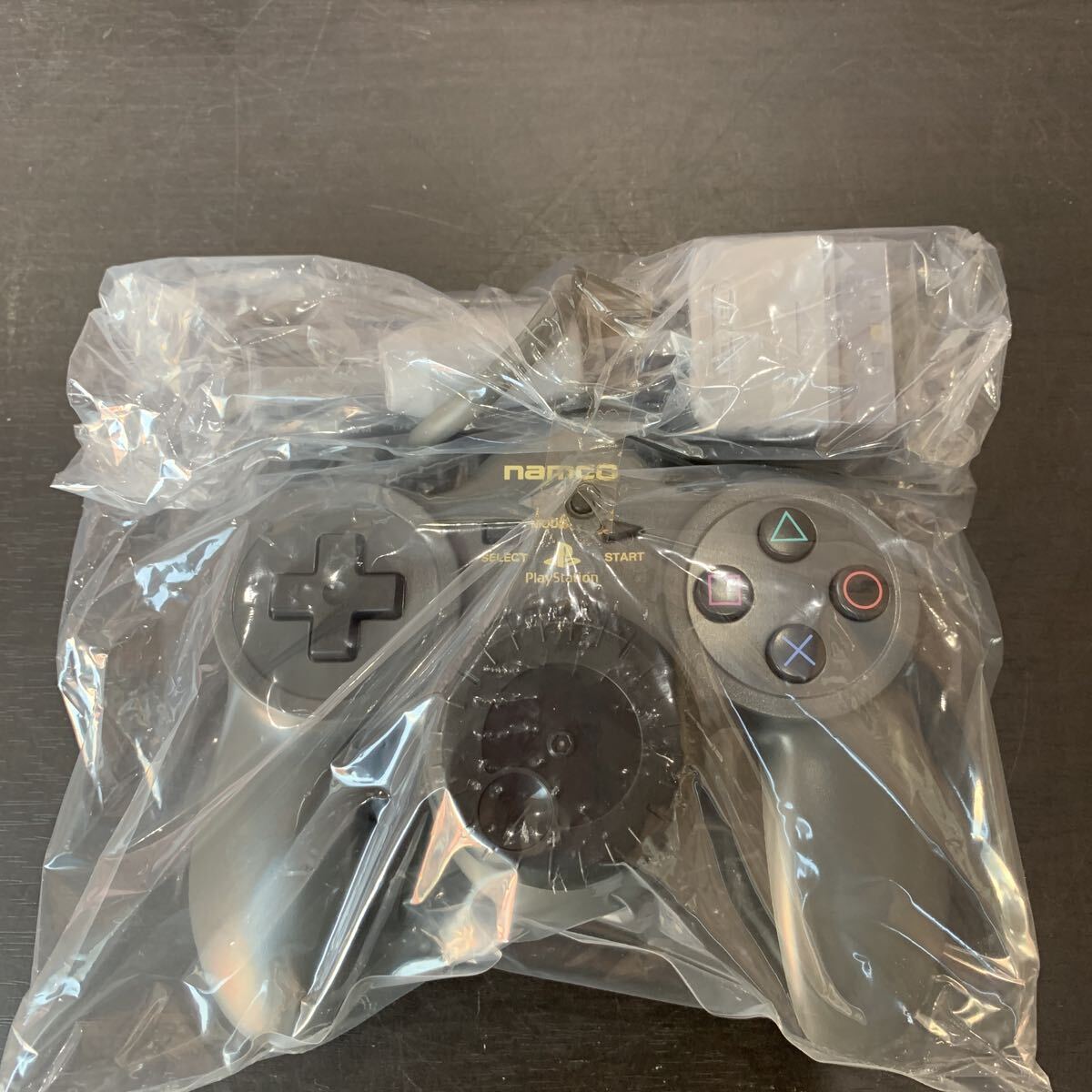 （FUK094） ☆未使用品☆ namco ナムコ JOGCON ジョグコン プレステ用 アクティブフォースコントローラ SLPH 00126 箱入り　中古品_画像2