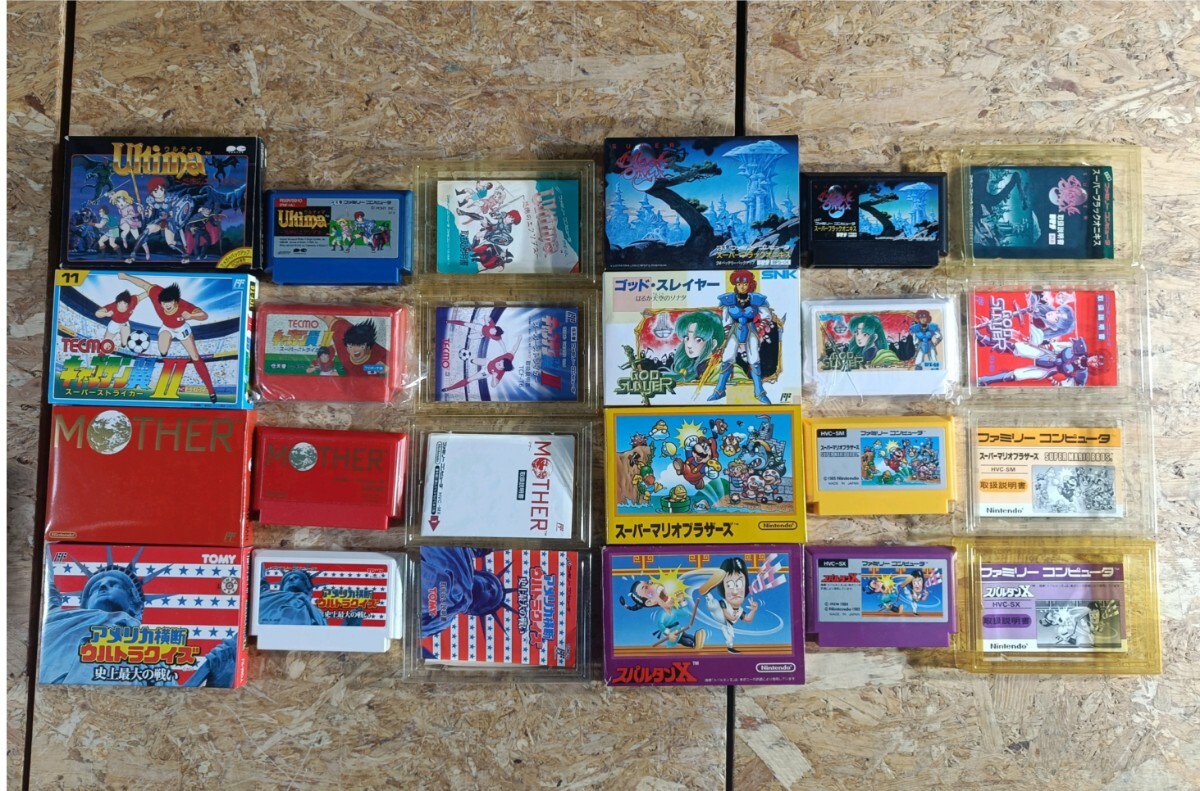 (ANY001)【動作未確認品】1円〜 大量 箱入り ファミリーコンピュータ ゲームカセット 56本まとめ ファミコンソフト FC 任天堂 現状品_画像6