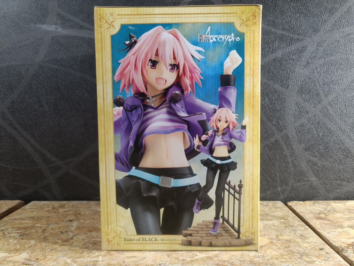 (UK088)1円〜 未開封 コトブキヤ Fate Apocrypha 黒のライダー 塗装完成品 PVC製 フィギュア 1/7スケール フェイト アストルフォ 現状品_画像6