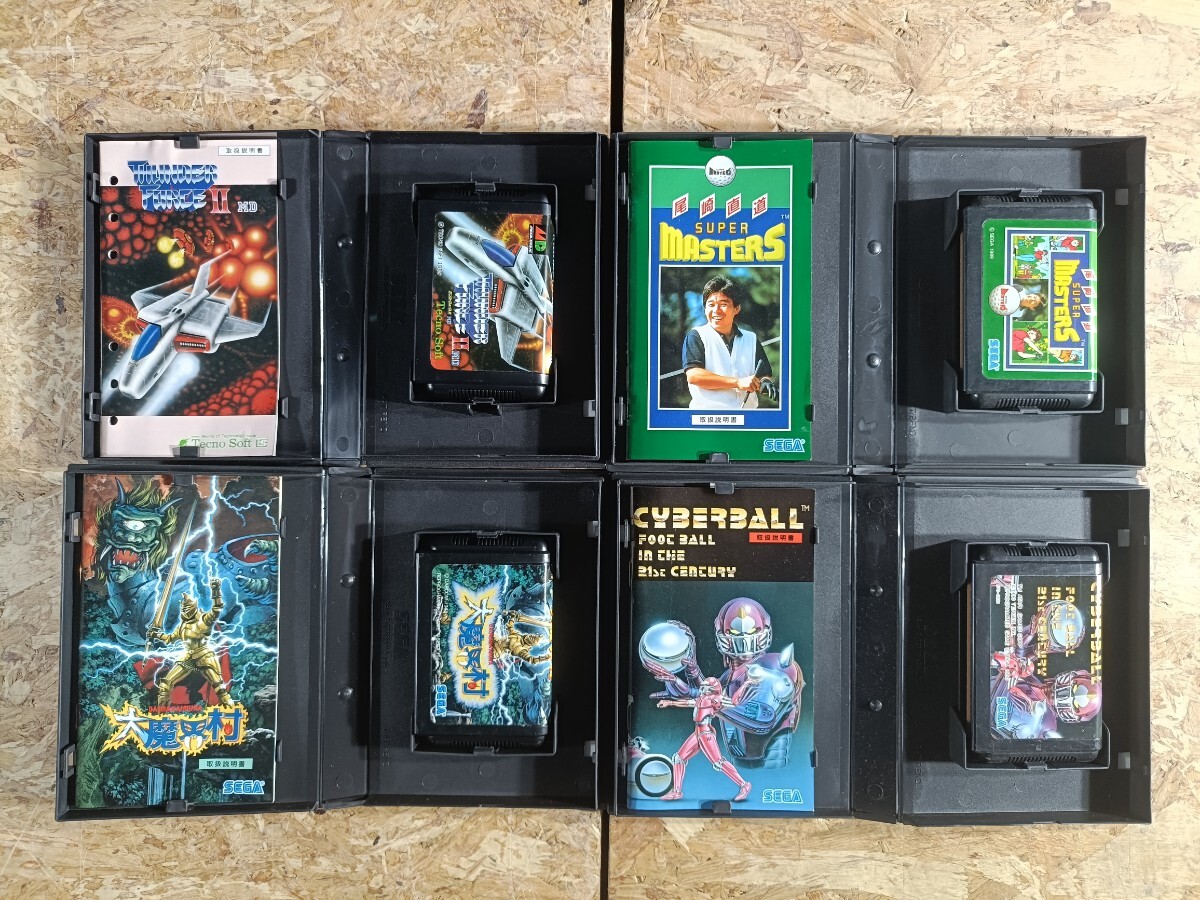 (ANY002)【動作未確認品】1円〜 SEGA メガドライブ ゲームソフト 21本まとめ セガ MD MEGA DRIVE 被り無し カセット 現状品_画像6