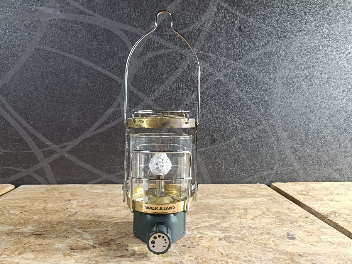 (UK105)グリーンウッド ガスランタン WL-1000 WALK A LAND アウトドア キャンプ 現状品_画像4