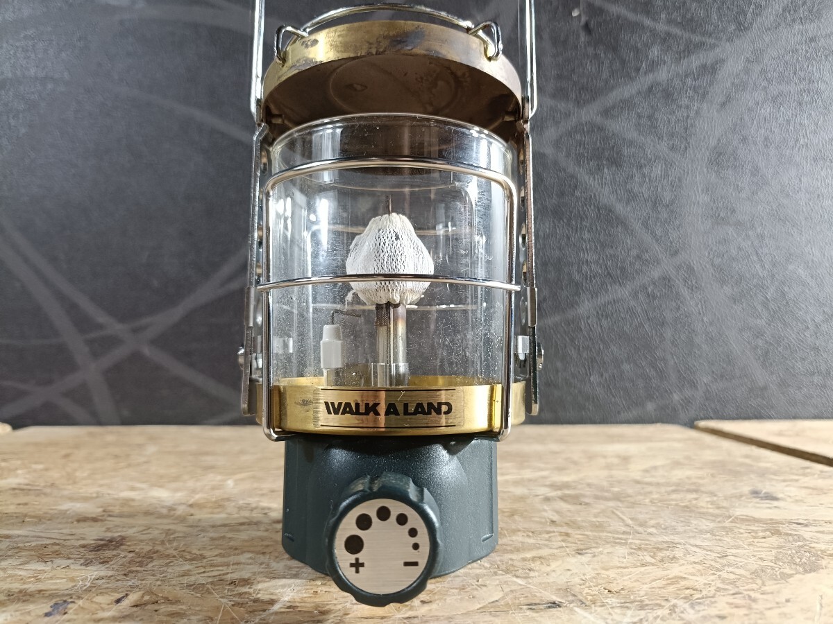 (UK105)グリーンウッド ガスランタン WL-1000 WALK A LAND アウトドア キャンプ 現状品_画像6