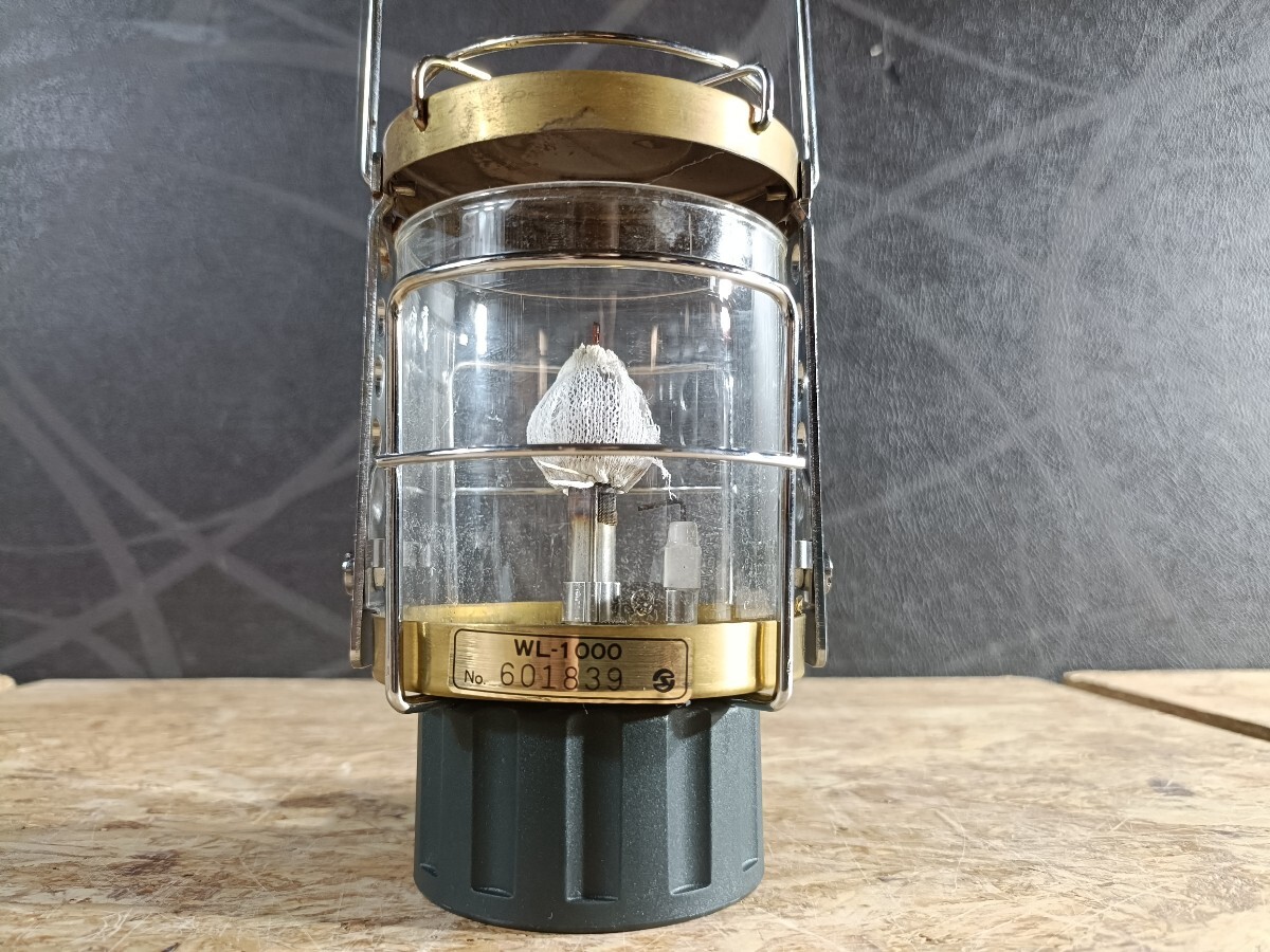 (UK105)グリーンウッド ガスランタン WL-1000 WALK A LAND アウトドア キャンプ 現状品_画像7