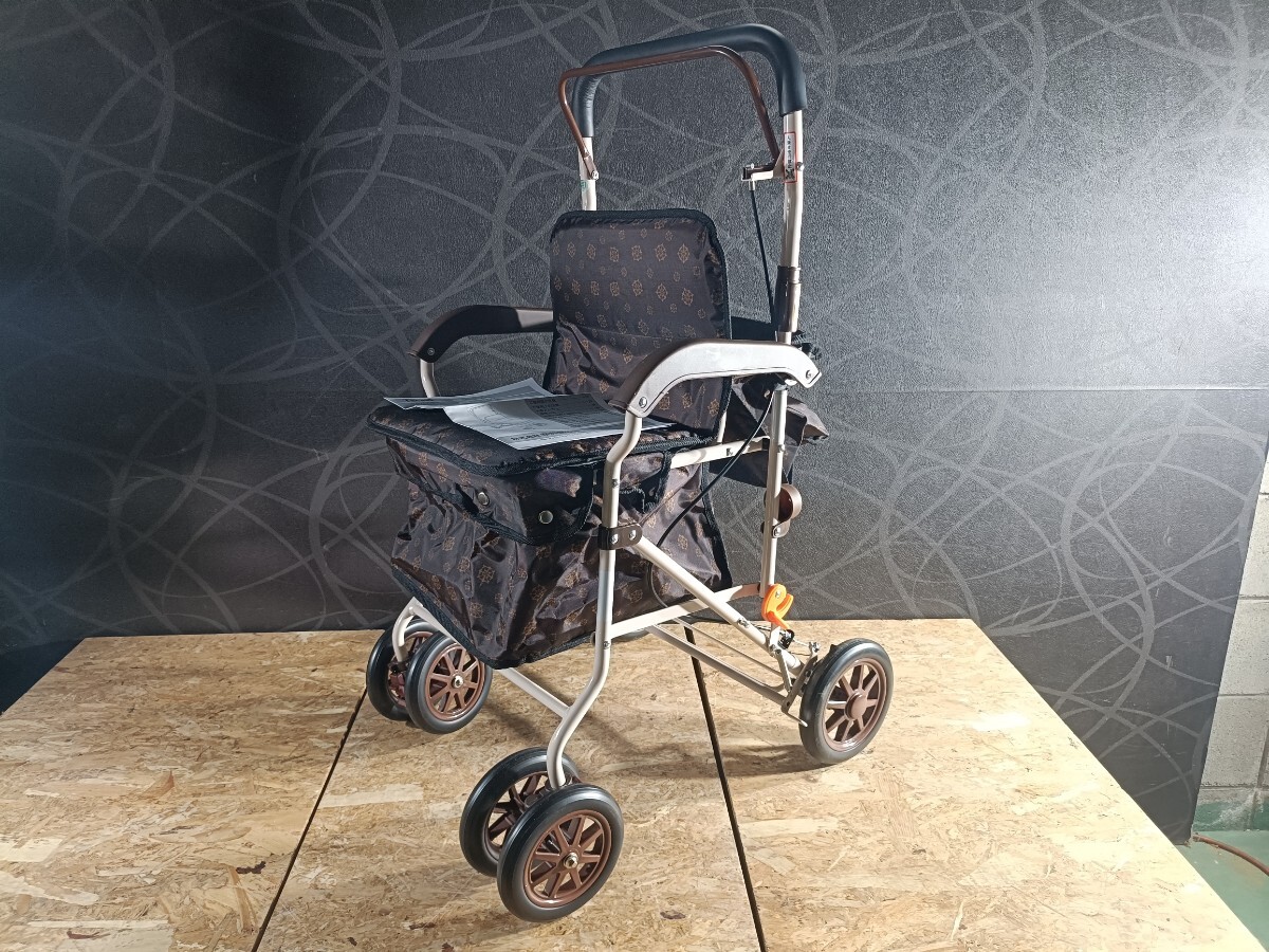 (UK152). мир завод TacaoF коляска для пожилых стандартный модель bok -тактный SIST02 товары для ухода приспособление для ходьбы ручная тележка Tey kob текущее состояние товар 