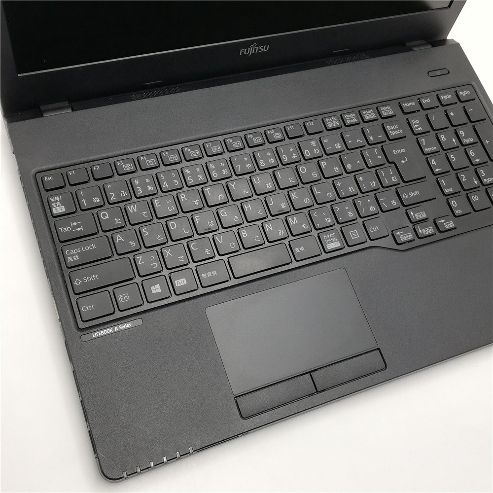 1円~ 初心者向 Wi-Fi有 富士通 ノートパソコン 中古良品 A359/BX 第8世代 Core i3 8GB DVD 無線LAN Bluetooth Windows11 Office済 即使用可_画像4