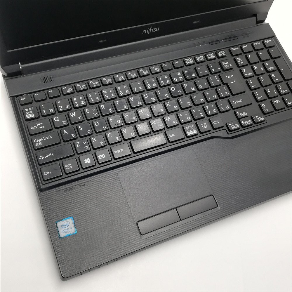 1円~ 新品SSD搭載 Wi-Fi有 富士通 ノートパソコン 中古美品 A577/R 第7世代 Core i5 8GB 無線LAN Bluetooth Windows11 Office済 即使用可_画像4