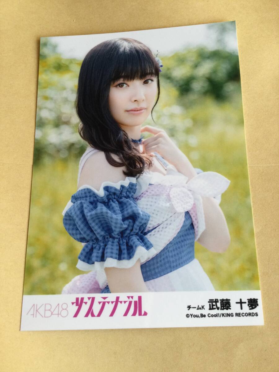 AKB48 サステナブル 劇場盤封入公式写真 チームK 武藤 十夢 即決有 _画像1