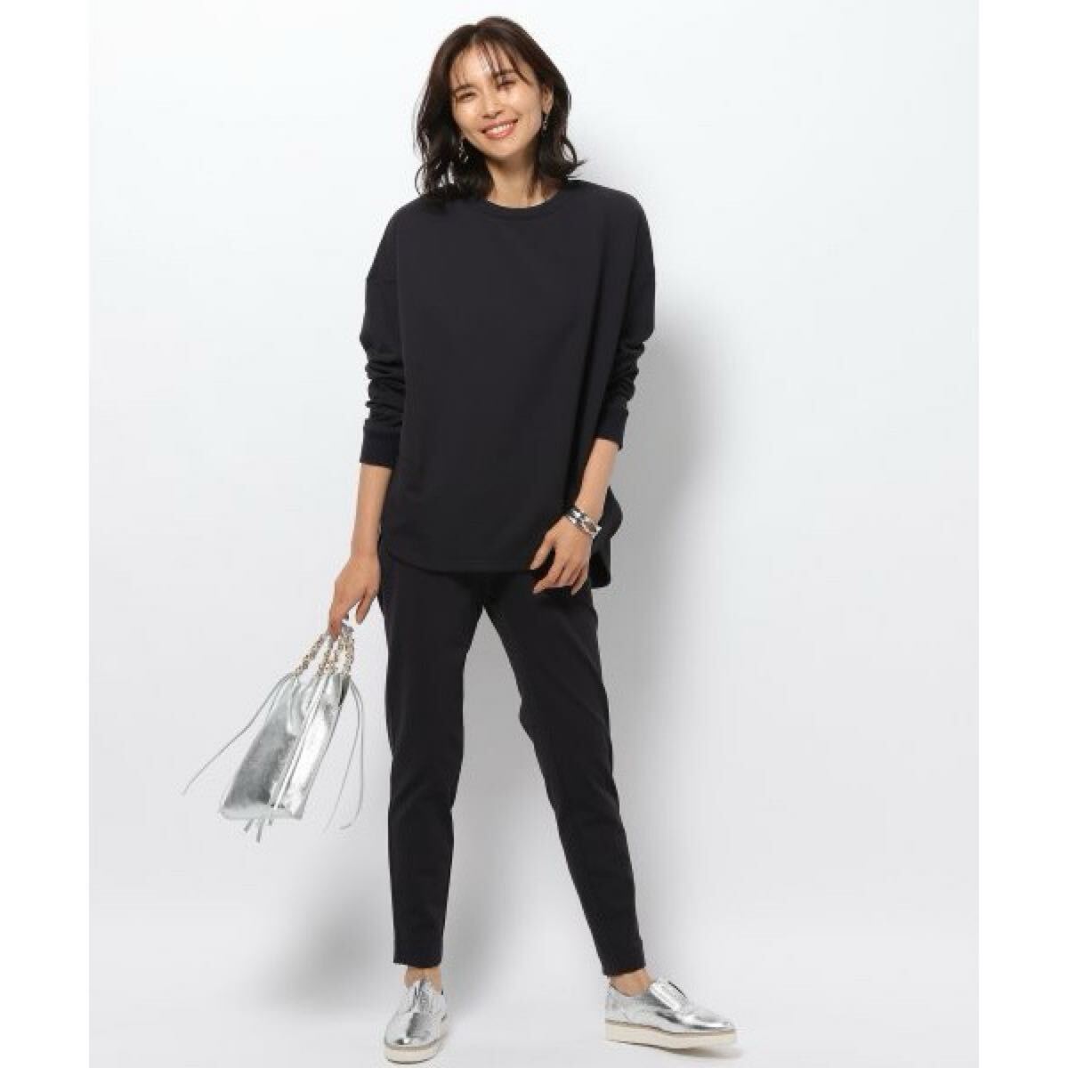 ほぼ新品＊BARNYARDSTORM ハイテンションZIPパンツ ネイビー2 紺_画像5