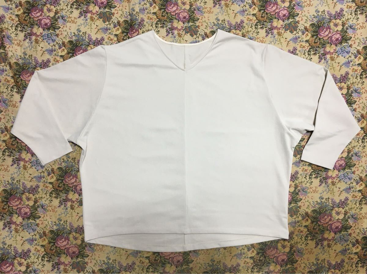 ほぼ新品＊BARNYARDSTORMハイテンションドルマンプルオーバー 白TS_画像8