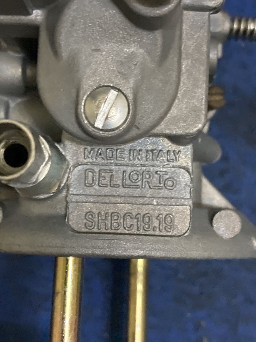 デロルト製 SHBC19.19 キャブレター ベスパ 50S 100 ET3 VESPA_画像5