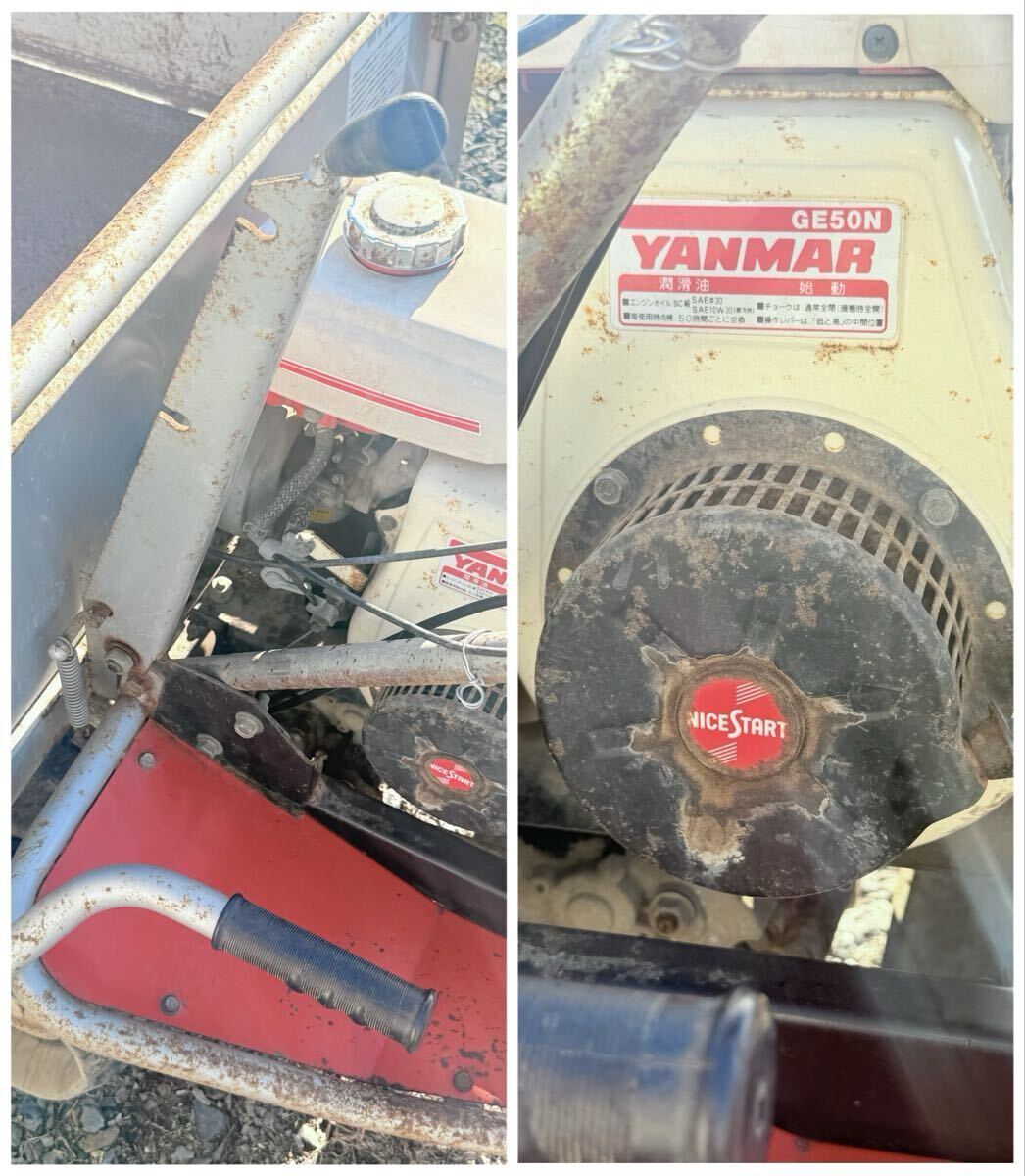 (胆沢店)　岩手　現状　売切り　ヤンマー　MCG130　運搬車　手動ダンプ　最大積載料500kg　農機具村　ヤフオク!店　I_画像7