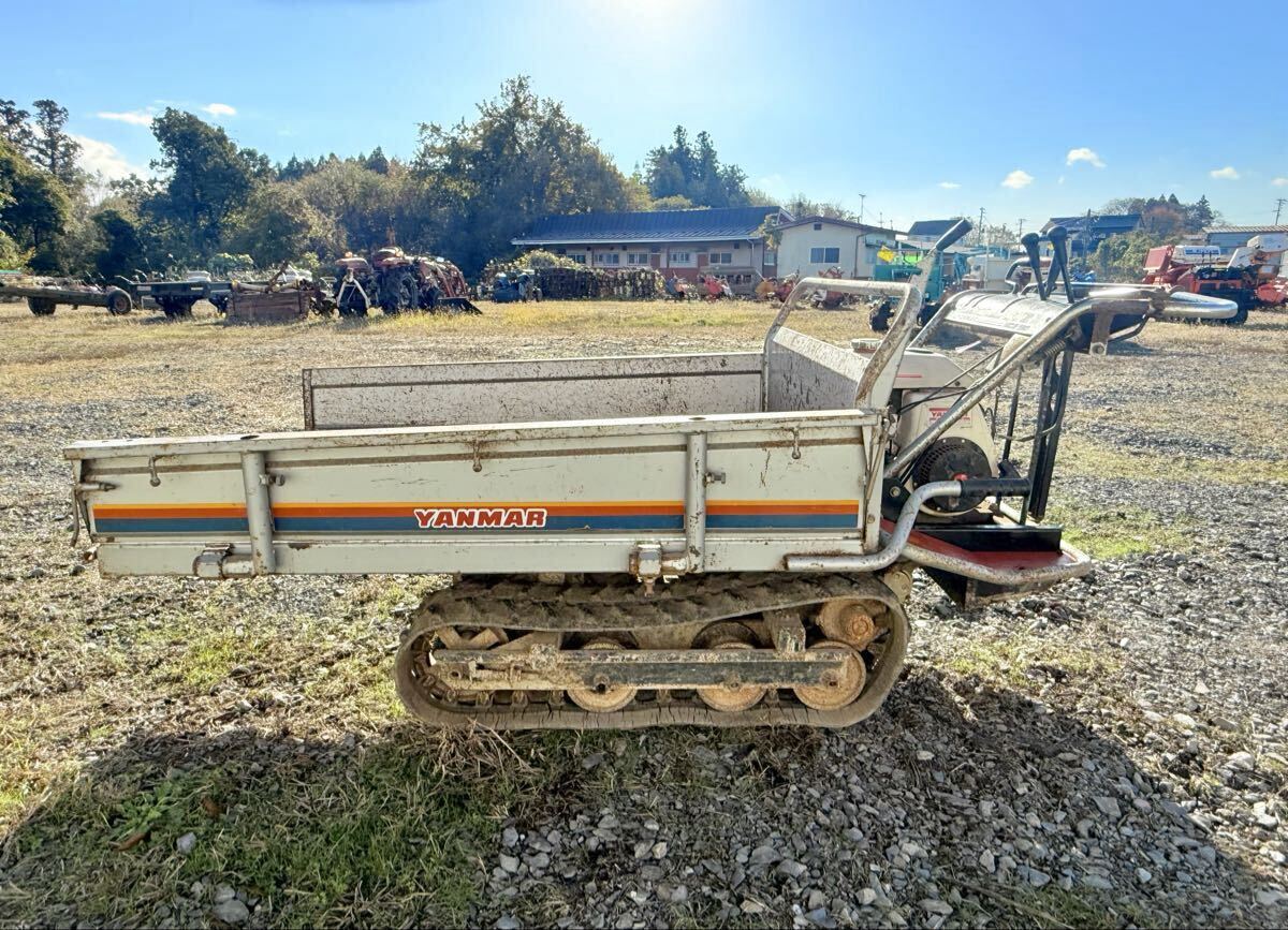 (胆沢店)　岩手　現状　売切り　ヤンマー　MCG130　運搬車　手動ダンプ　最大積載料500kg　農機具村　ヤフオク!店　I_画像4
