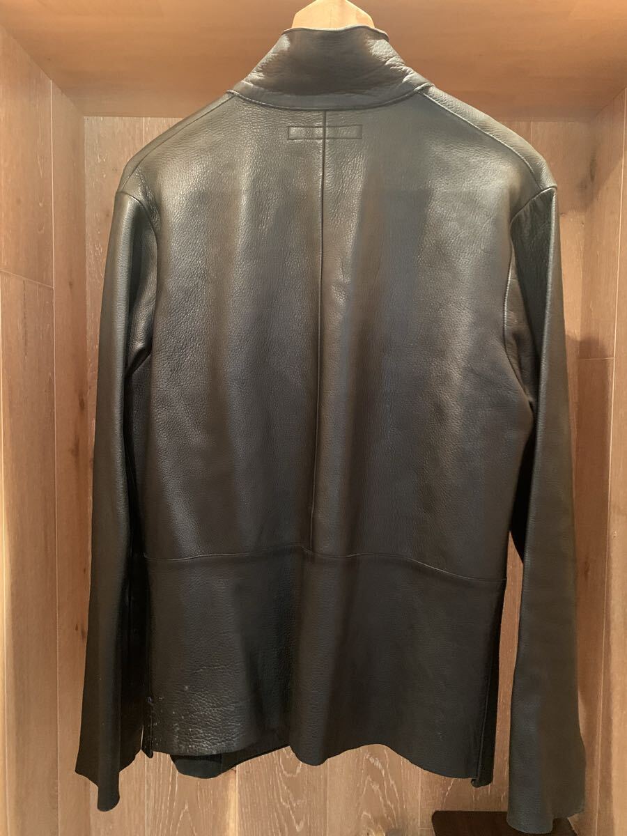 45R 45rpm 鹿皮ジャケット 黒 サイズ5 メンズM-Lサイズ 中古品_画像2