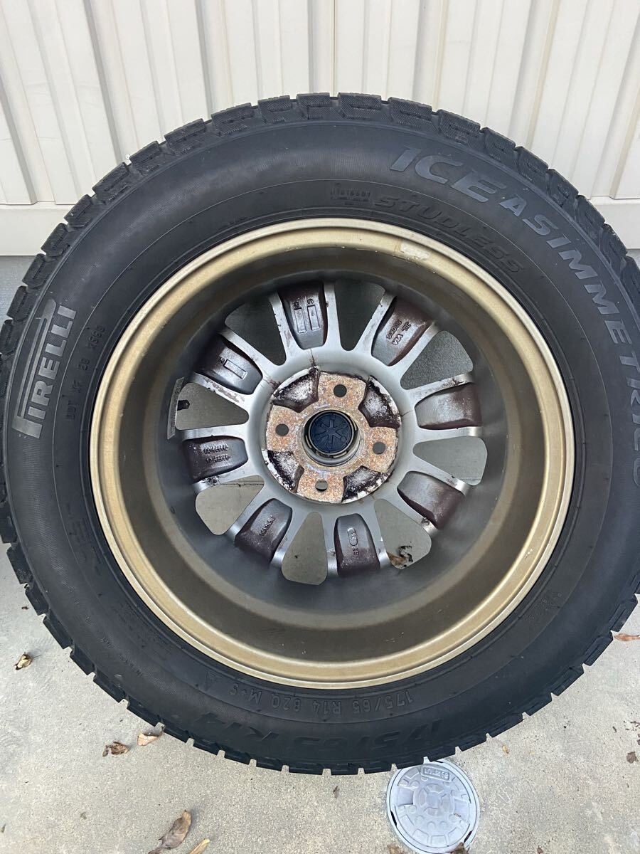 FIAT500 フィアット500 フィアットパンダ チンクェチェント PCD98-4H/14-5.5J/+35 _画像5