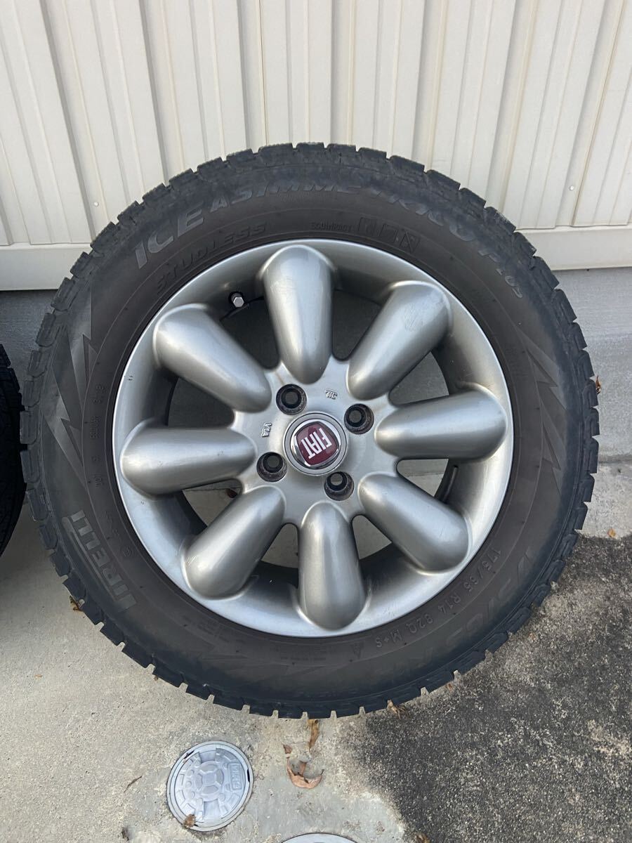 FIAT500 フィアット500 フィアットパンダ チンクェチェント PCD98-4H/14-5.5J/+35 _画像8