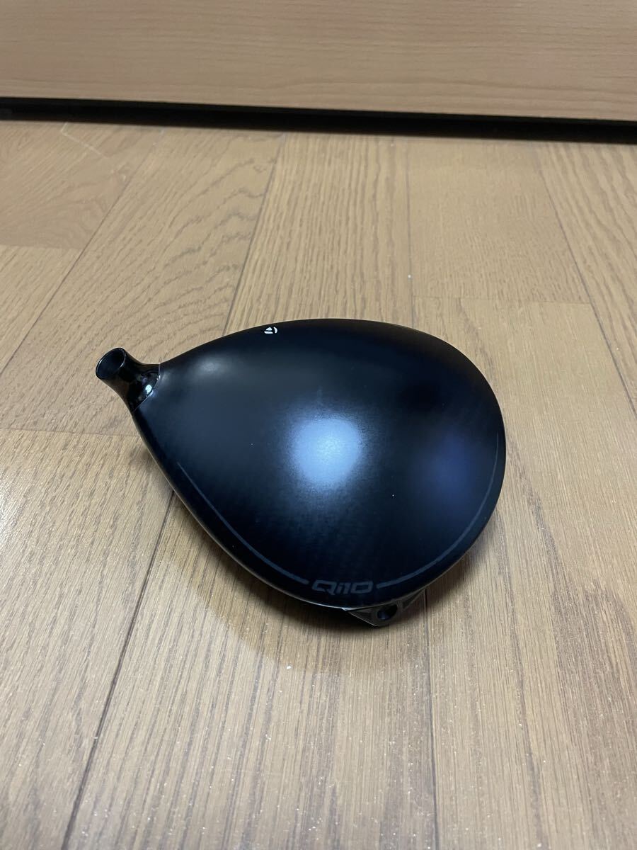 テーラーメイド Qi10 ブラック 9.0° ドライバー 1w ヘッド単品 中古品 送料無料 右利き用_画像8
