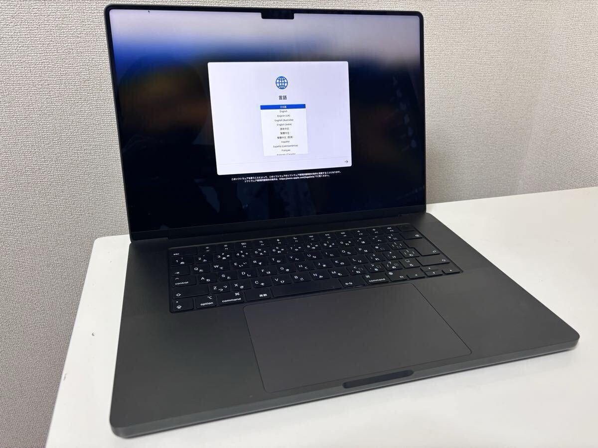 再掲【美品】動作確認済み MacBook Pro Liquid Retina XDR 16インチ (Late 2023) Apple M3 Pro 12コア/18GB/SSD 512GB スペースブラック_画像3