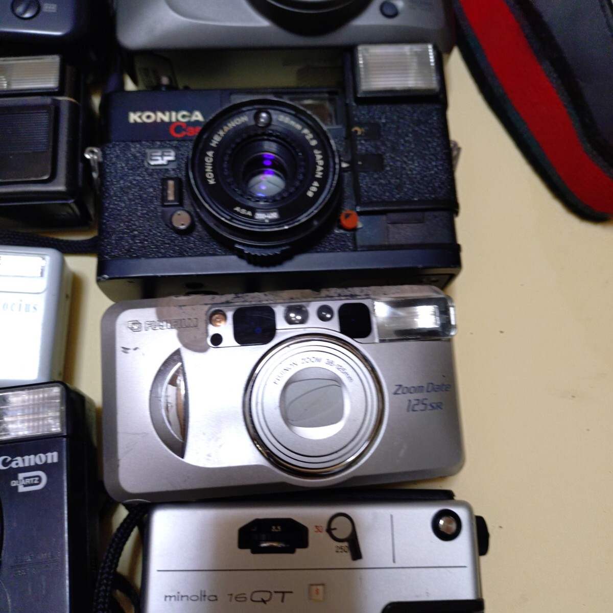 フィルムカメラ等まとめて16台、雲台セット ジャンク扱い_画像9