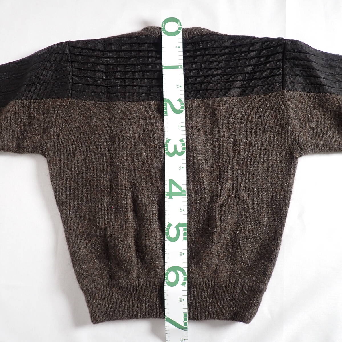 【80s 筆タグ オンリミット期】状態良好 イッセイ ミヤケ メン ISSEY MIYAKE MEN ラインデザイン セーター ニット アーカイブ ヴィンテージ_画像4