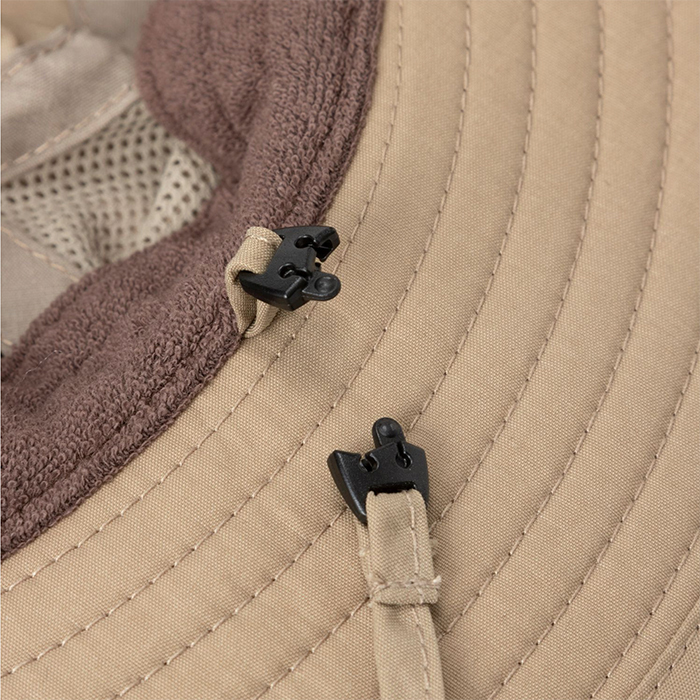 【新品】ノースフェイス ハット キッズ 緑 M THE NORTH FACE ホライズンハット 紐付き 帽子 ブランド UVケア 紫外線対策 NNJ02312_画像6