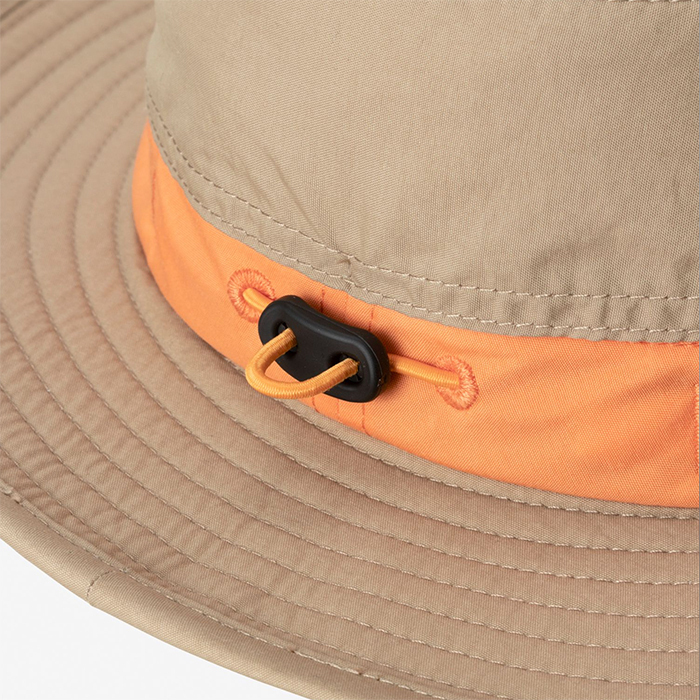 【新品】ノースフェイス ハット キッズ 緑 M THE NORTH FACE ホライズンハット 紐付き 帽子 ブランド UVケア 紫外線対策 NNJ02312_画像8