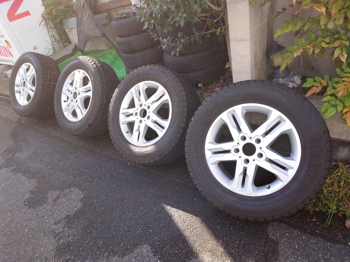 ★☆送料無料　ベンツ　Gクラス純正アルミ＆スタッドレスセット　ゲレンデ☆★_画像1