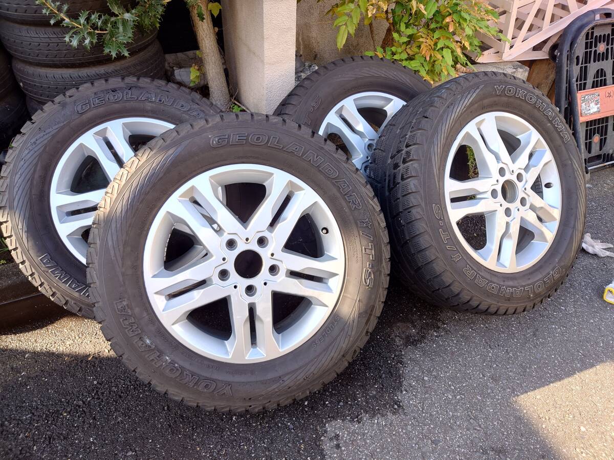 ★☆送料無料　ベンツ　Gクラス純正アルミ＆スタッドレスセット　ゲレンデ☆★_画像2