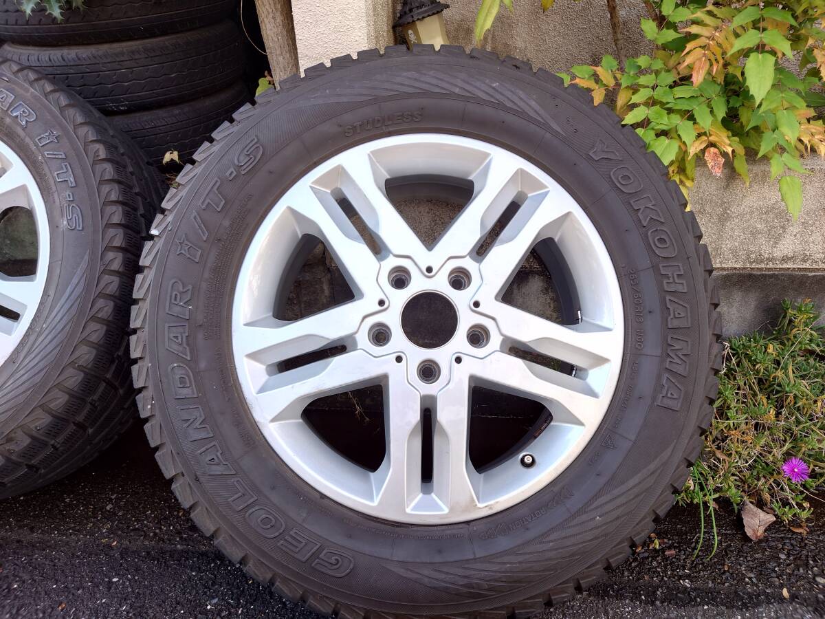 ★☆送料無料　ベンツ　Gクラス純正アルミ＆スタッドレスセット　ゲレンデ☆★_画像3
