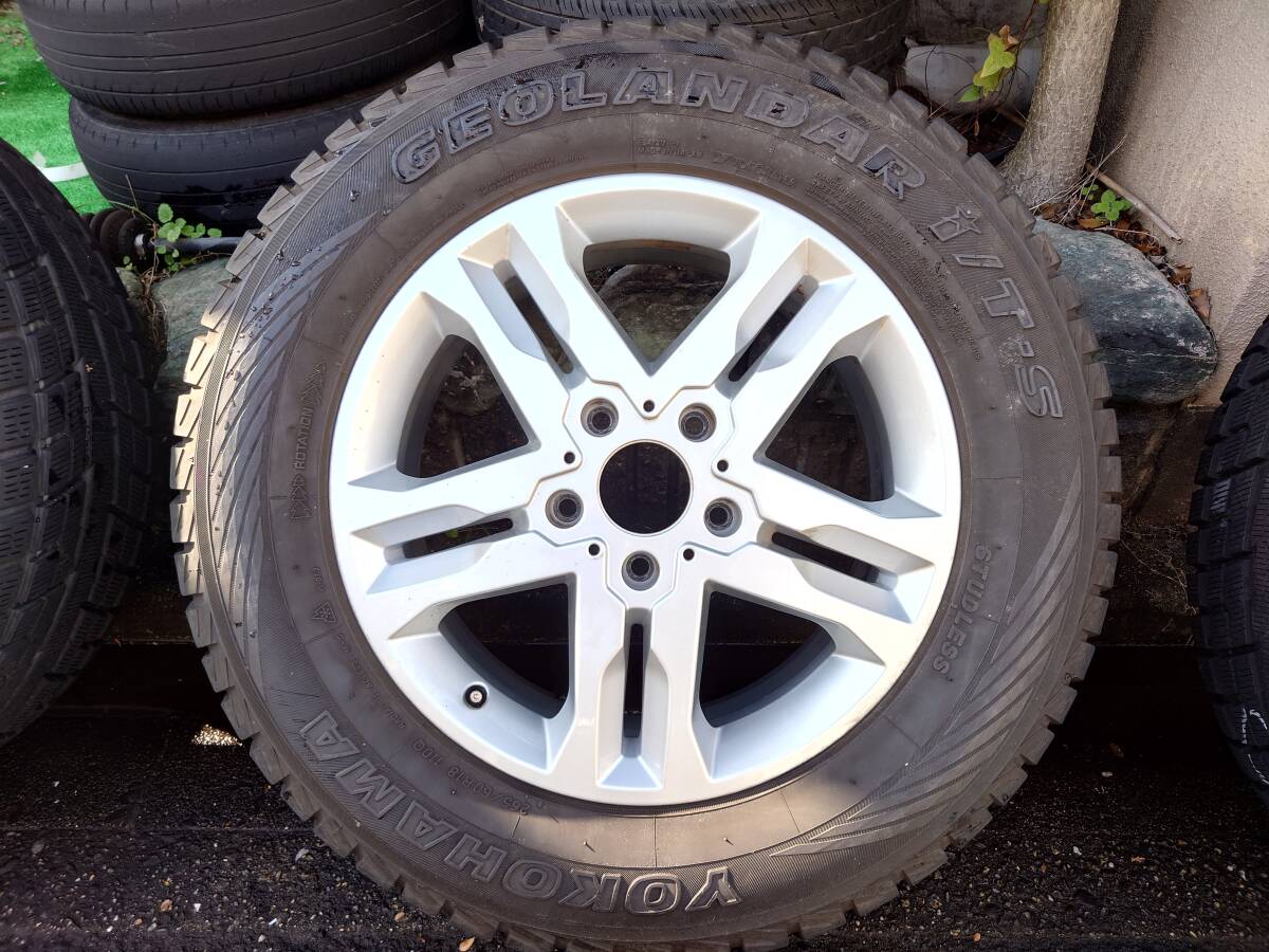 ★☆送料無料　ベンツ　Gクラス純正アルミ＆スタッドレスセット　ゲレンデ☆★_画像5