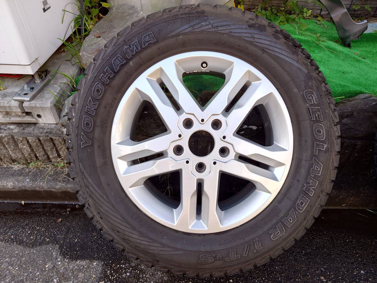 ★☆送料無料　ベンツ　Gクラス純正アルミ＆スタッドレスセット　ゲレンデ☆★_画像7