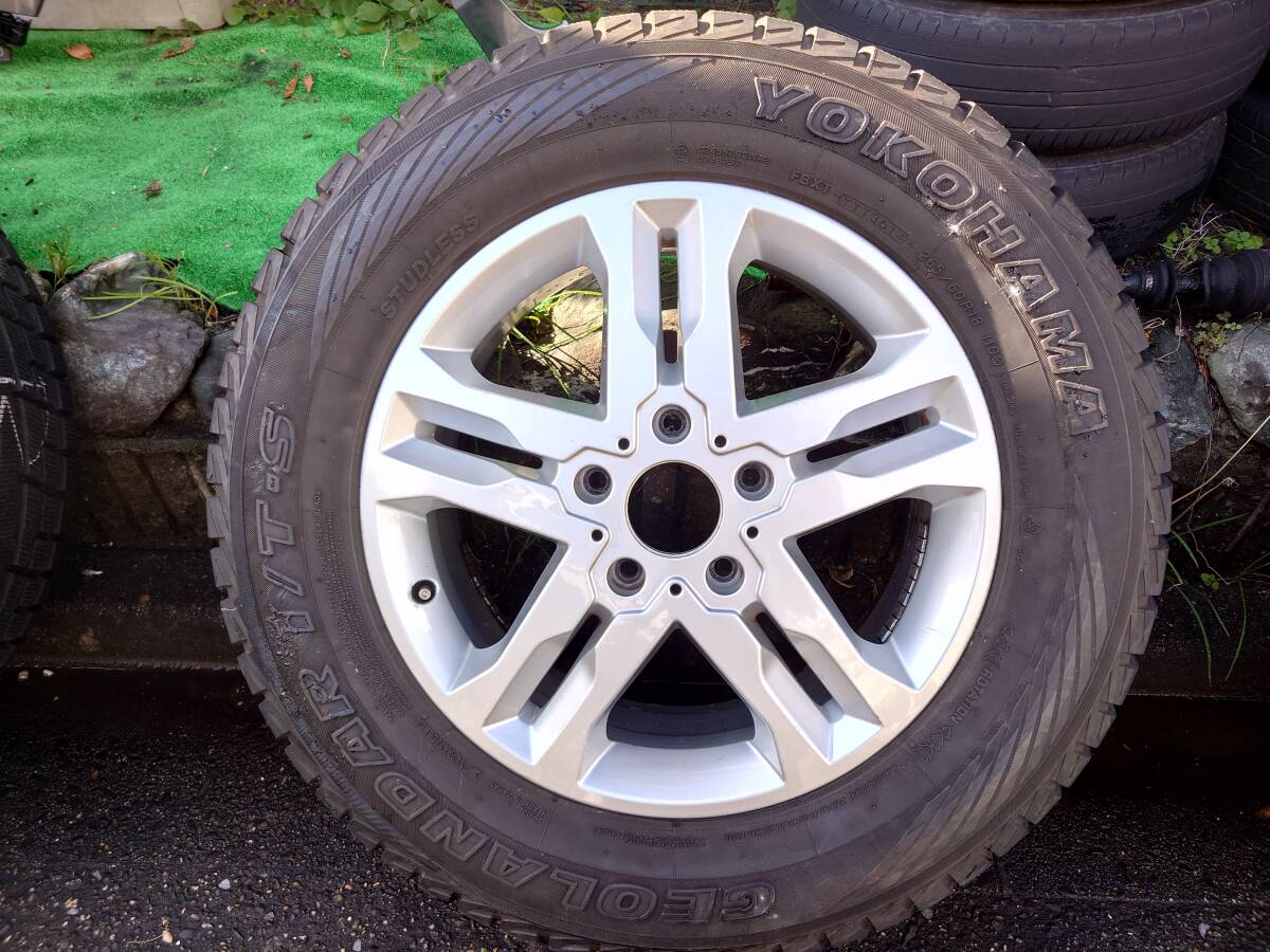 ★☆送料無料　ベンツ　Gクラス純正アルミ＆スタッドレスセット　ゲレンデ☆★_画像9
