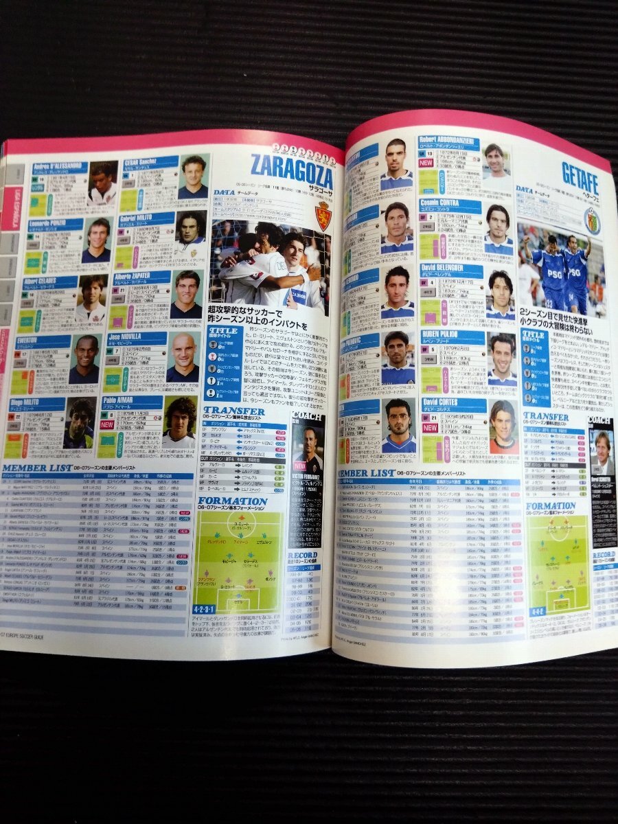 ヨーロッパサッカーガイド　2006-2007シーズン選手名鑑_画像3