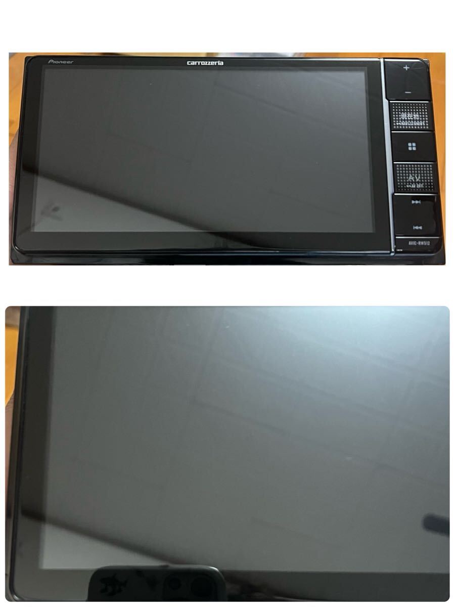 AVIC-RW512【付属品新品】Carrozzeria 7インチワイド　楽ナビ　メモリーナビ　Pioneer パイオニア　カロッツェリア　No.5132_画像3