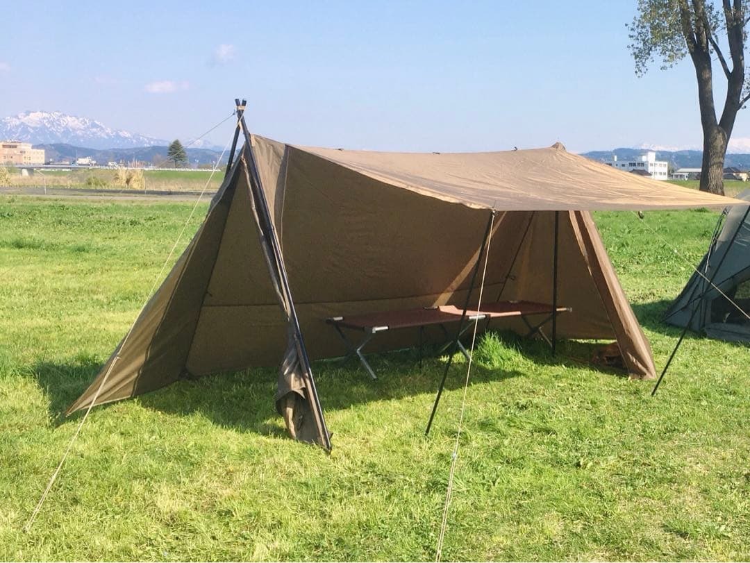 タラスブルバ ワンサイドフォークAFシェルター カーキ_画像2