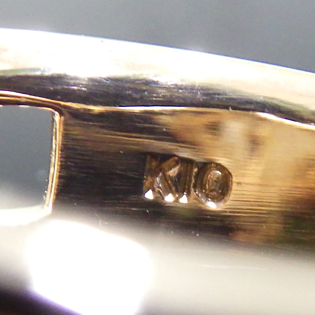 K10 リング ローズ 3.7g 薔薇 10号 ゴールド 石種不明_画像5