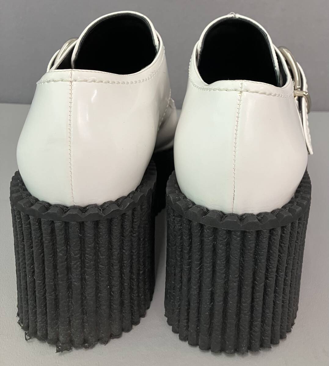 Stella McCartney ステラマッカートニー 580202 シューズ 24㎝ ホワイト イタリア製_画像3