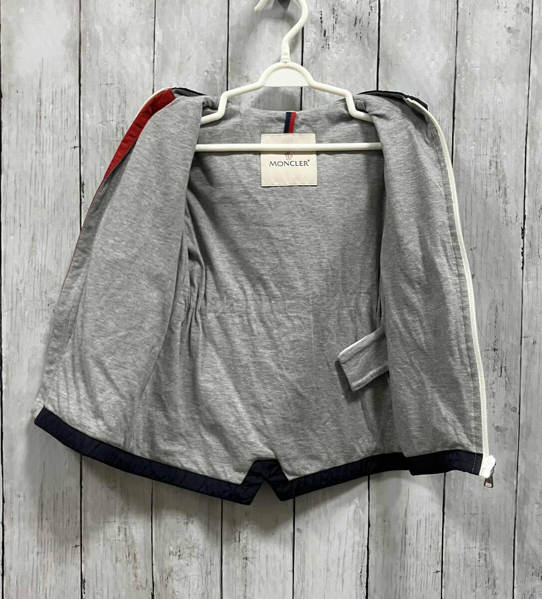 MONCLER／アウター／パーカーブルゾン／ネイビー ／サイズ92cm／モンクレール_画像3