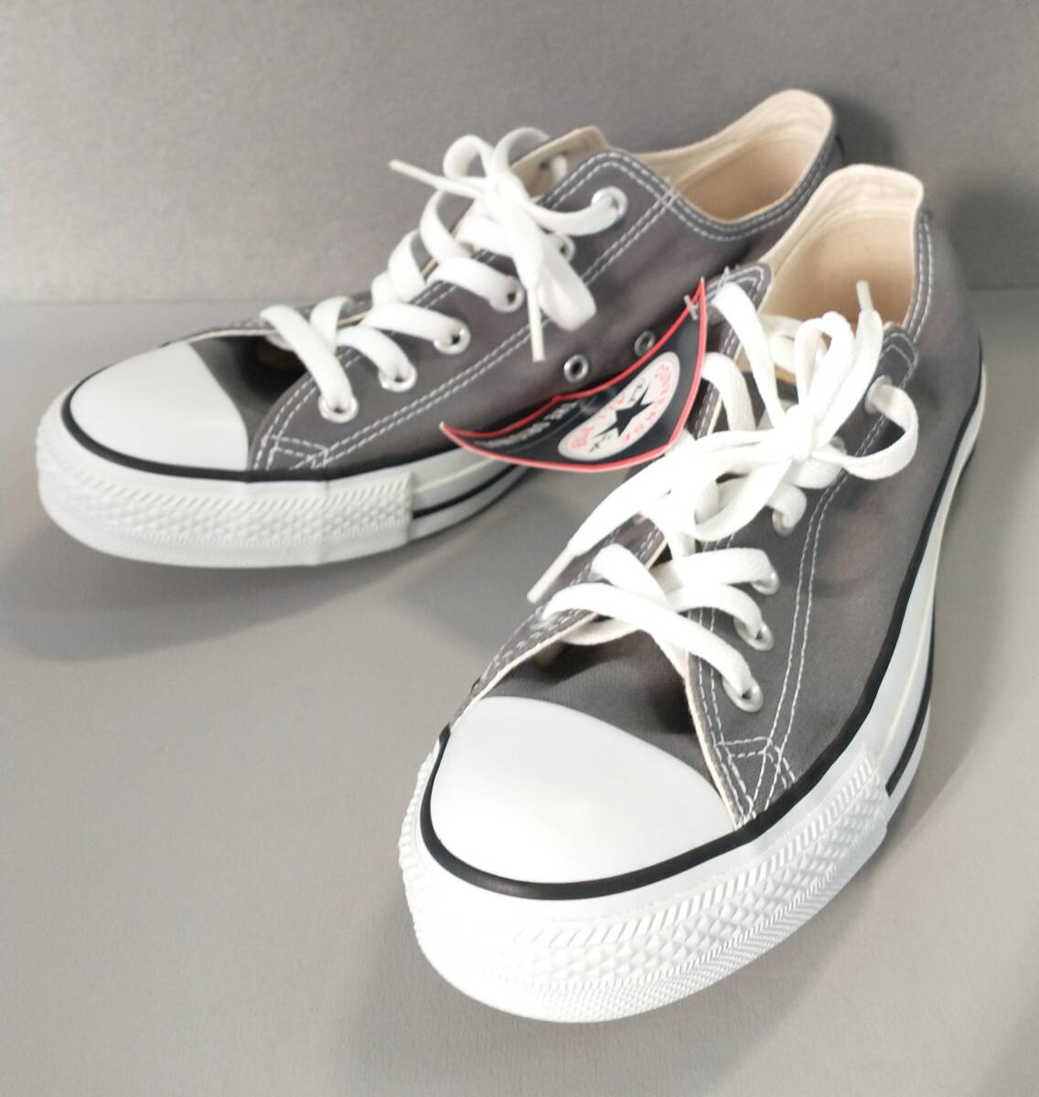 未使用 CONVERSE コンバース ALL STAR オールスター スニーカー 26.5cm グレー タグ付_画像1