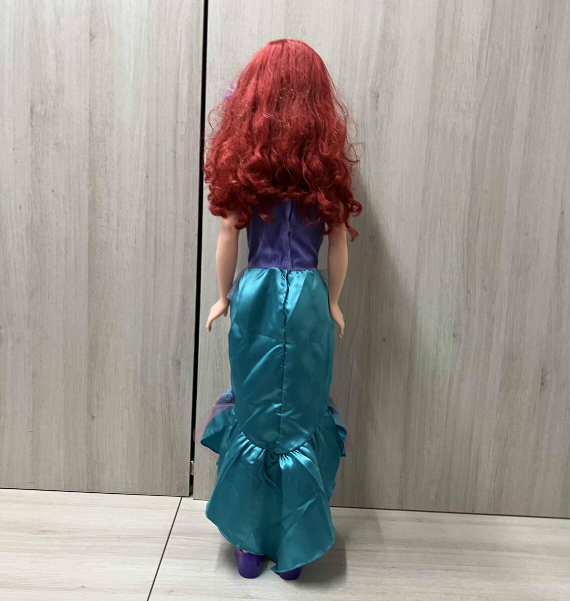 ジャンク リトルマーメイド アリエル 全長約95cm ディズニー ドール 人形_画像5