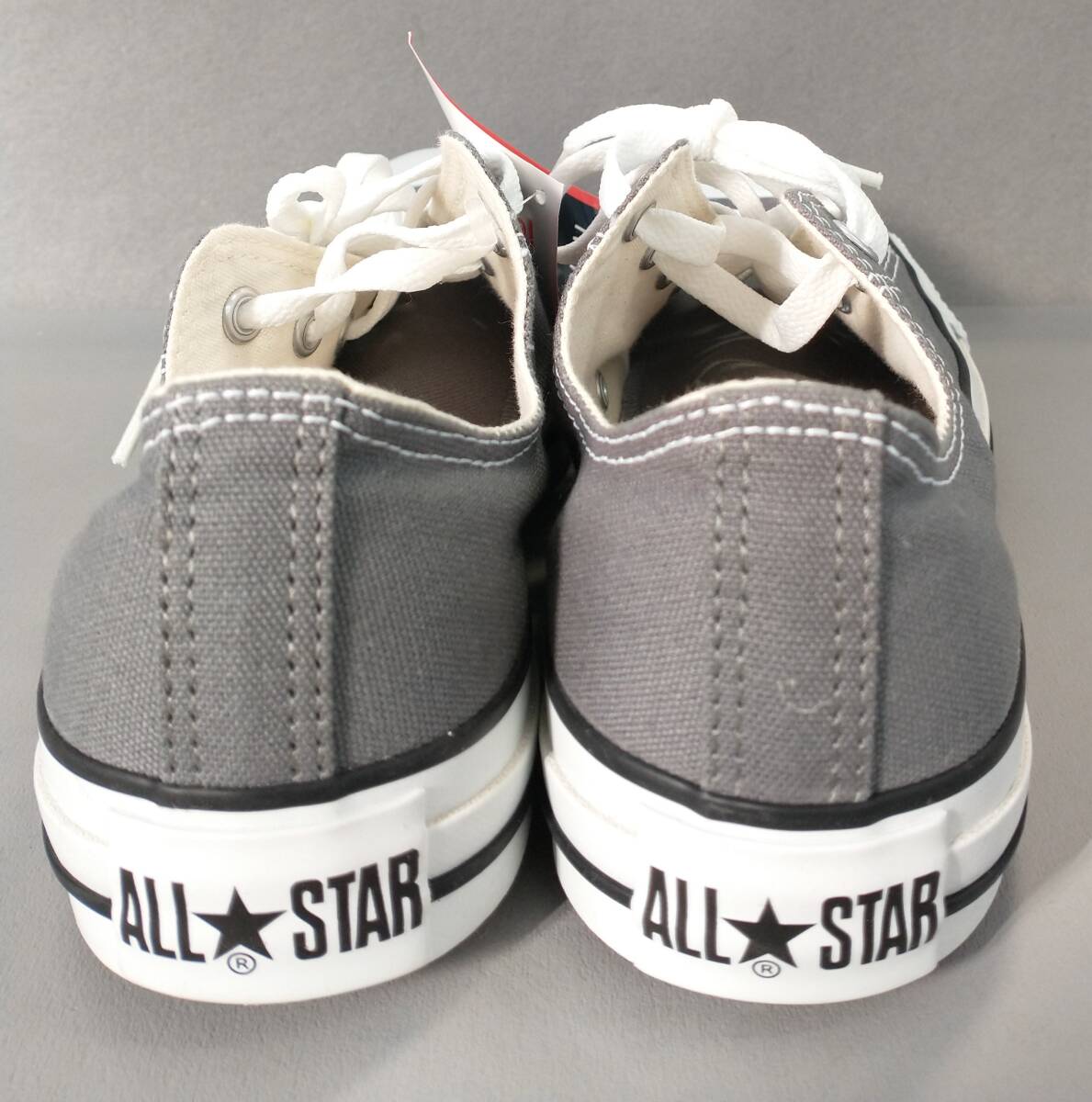 未使用 CONVERSE コンバース ALL STAR オールスター スニーカー 26.5cm グレー タグ付_画像3