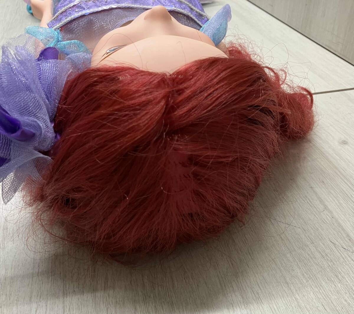 ジャンク リトルマーメイド アリエル 全長約95cm ディズニー ドール 人形_画像6