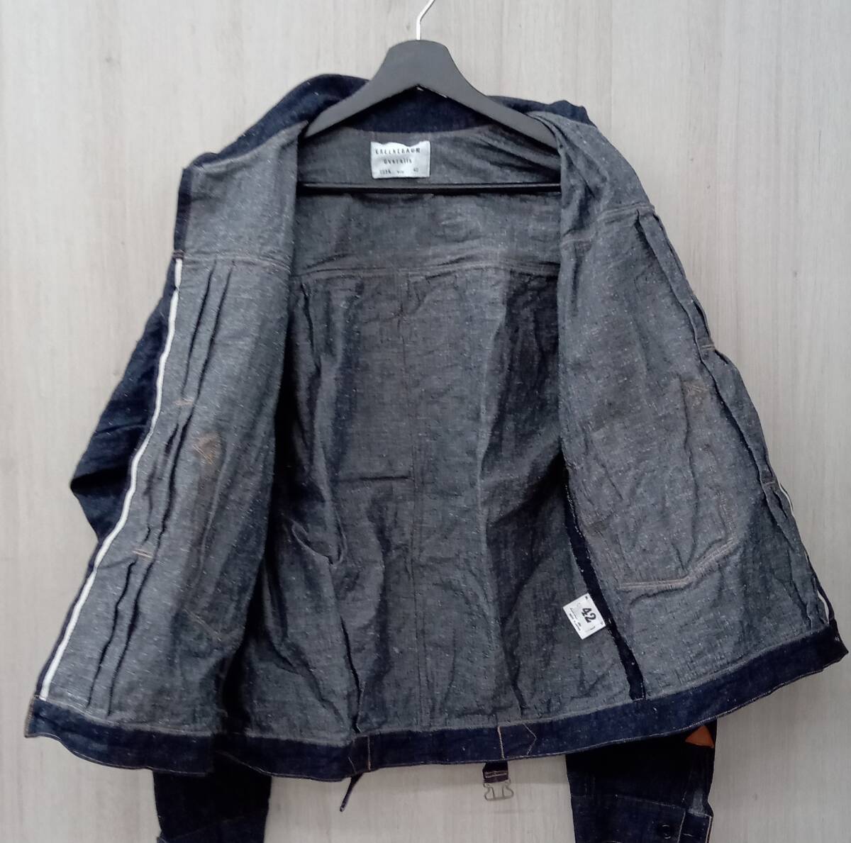 WARE HOUSE/ Warehouse /G Jean ( Denim жакет )/GreeneBaumOveralls/Lot2214/ индиго / размер 42