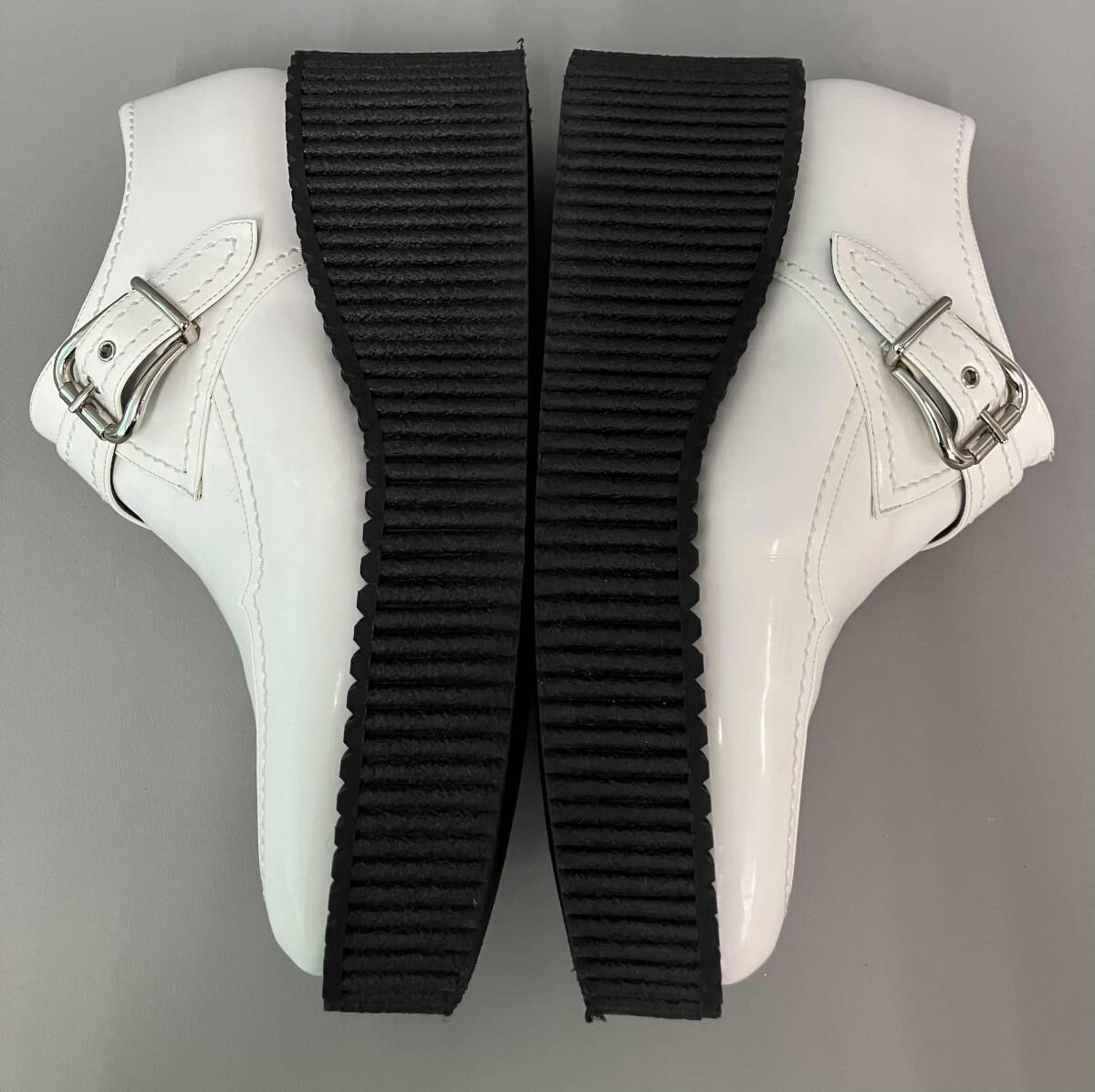 Stella McCartney ステラマッカートニー 580202 シューズ 24㎝ ホワイト イタリア製_画像8