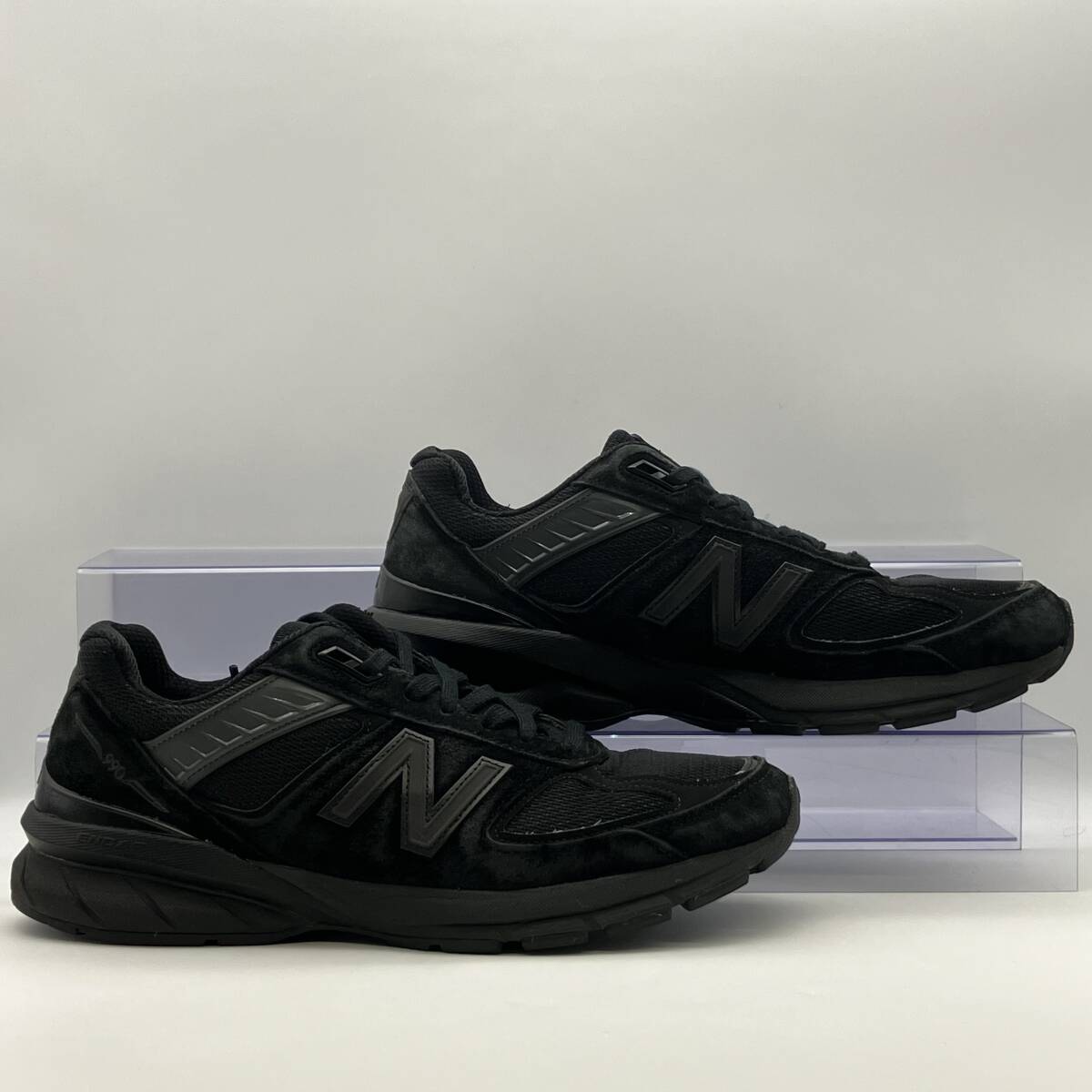 New Balance 990 V5 TRIPLE BLACK New balance M990BB5 Triple черный размер 27cm
