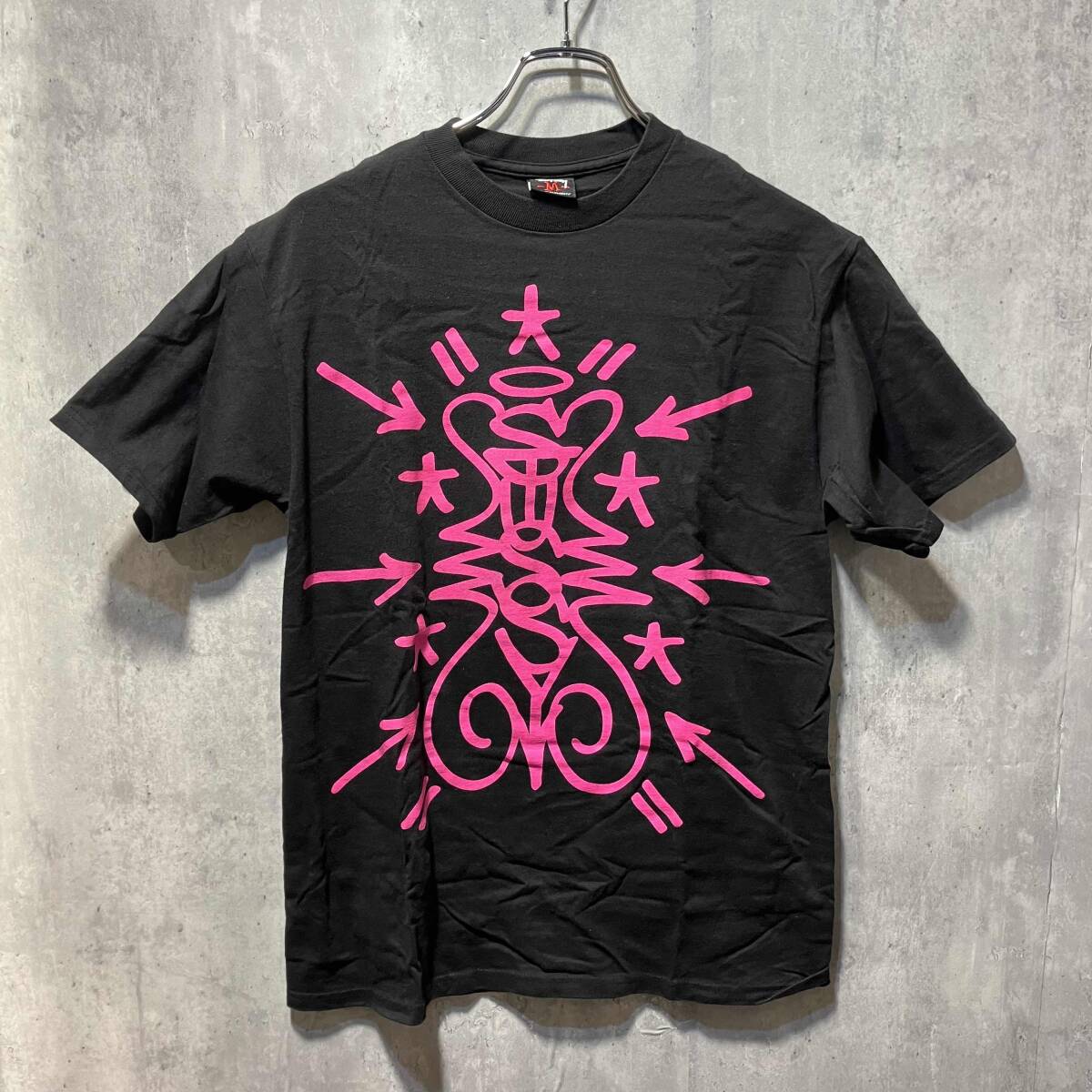 STUSSY 半袖Tシャツ HAZE TEE Mサイズ ブラック ステューシー 店舗受取可_画像1