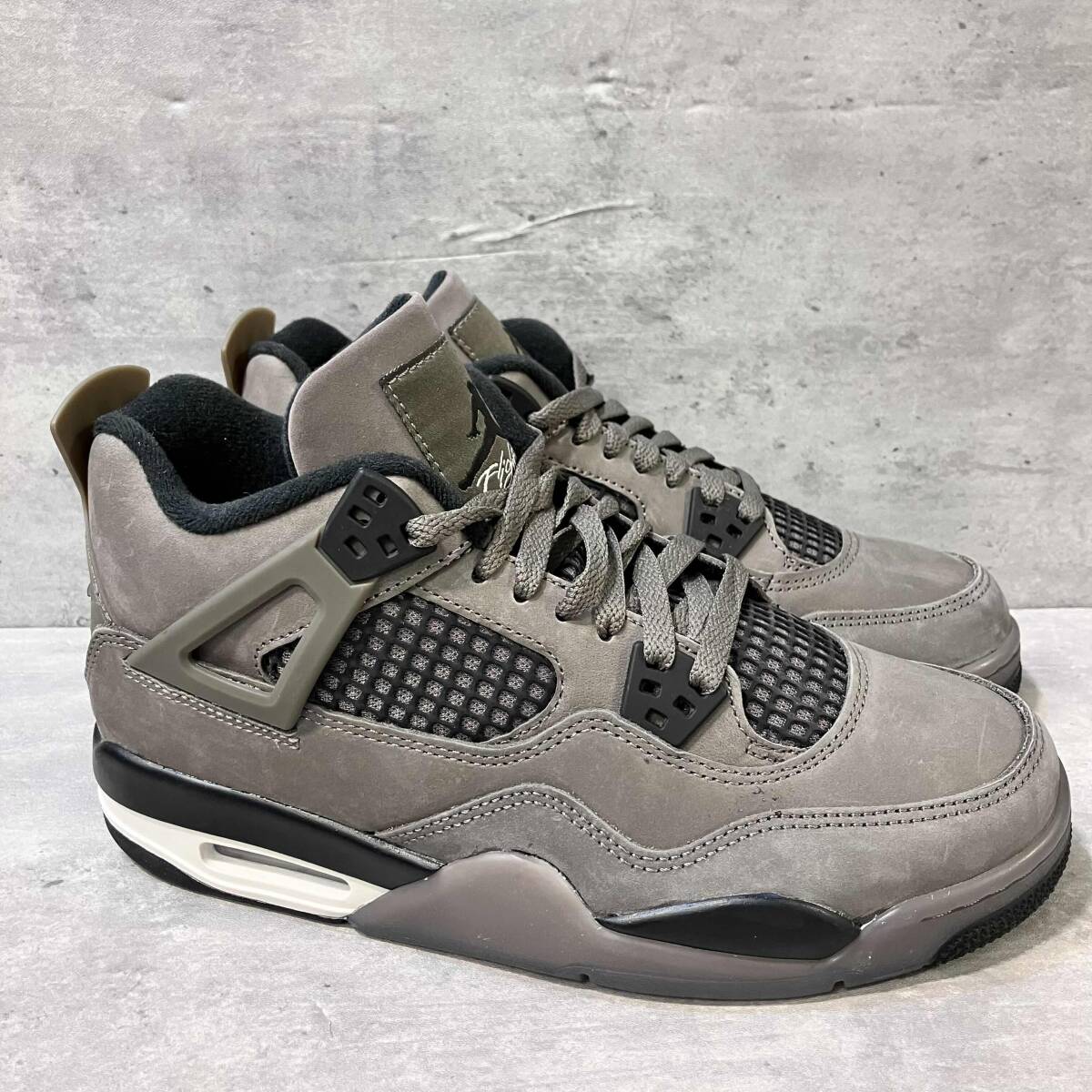 NIKE AIR JORDAN 4 RETRO (GS) Cave Stone サイズ25 IB4171-200 ナイキ_画像1