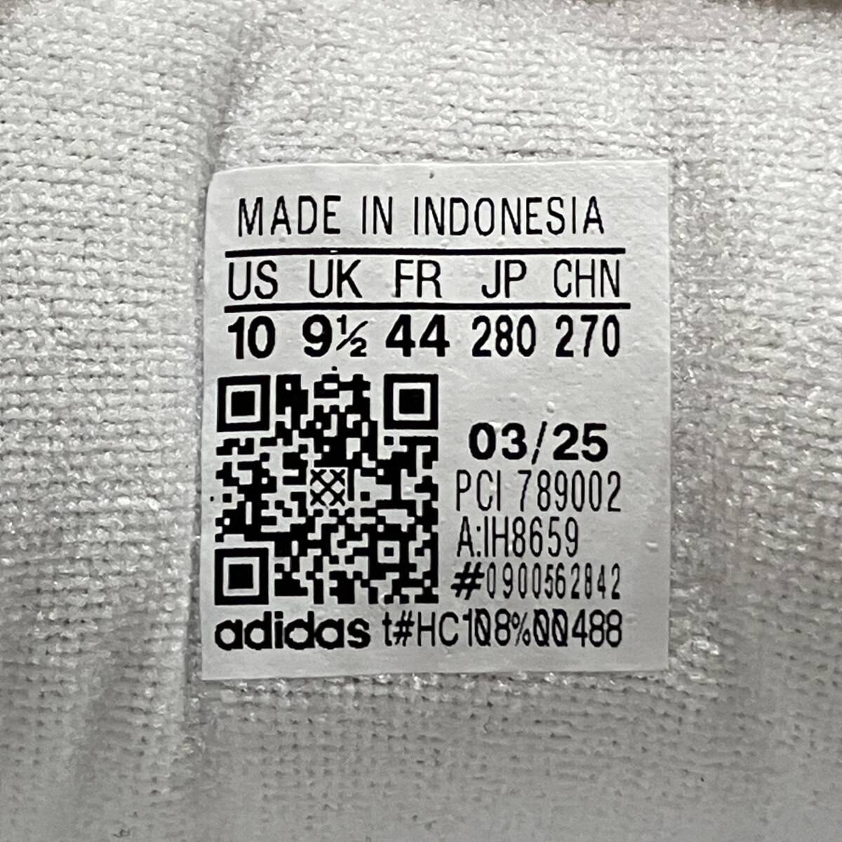 adidas спортивные туфли super star Ⅱ size 28.0 белый Adidas магазин квитанция возможно 