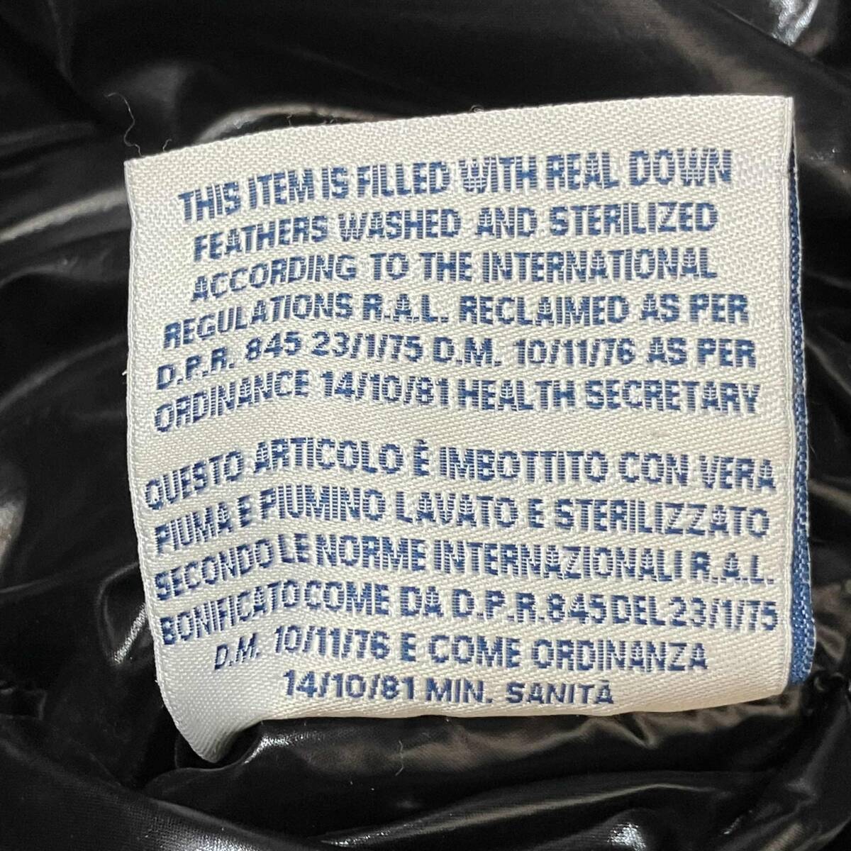 MONCLER / モンクレール / G32-003 / ダウンジャケット / サイズL / ブラック_画像6