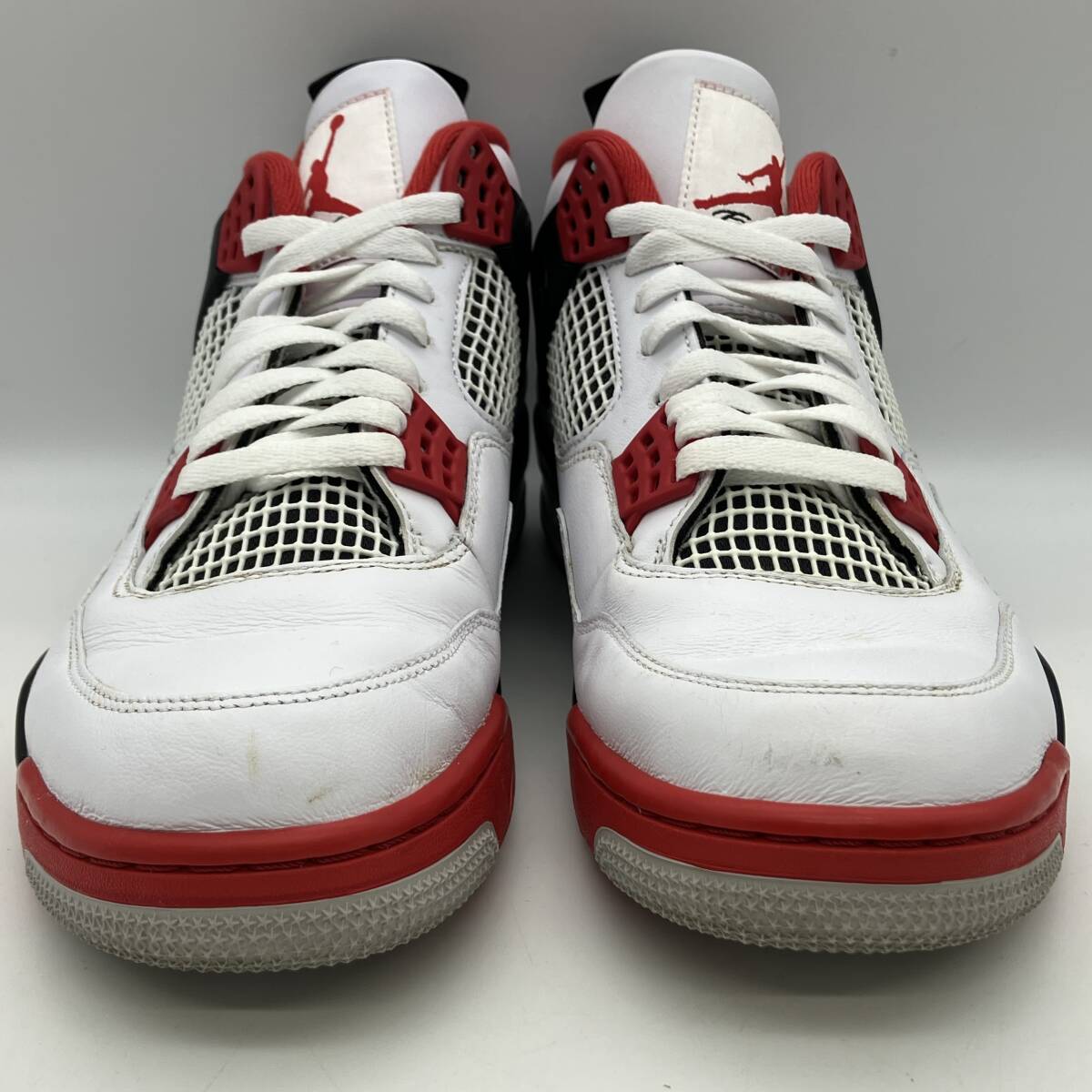 NIKE AIR JORDAN 4 RETRO OG FIRE RED 2020 ナイキ エアジョーダン 4 レトロ OG ファイアレッド DC7770-160 サイズ28.5cm_画像5